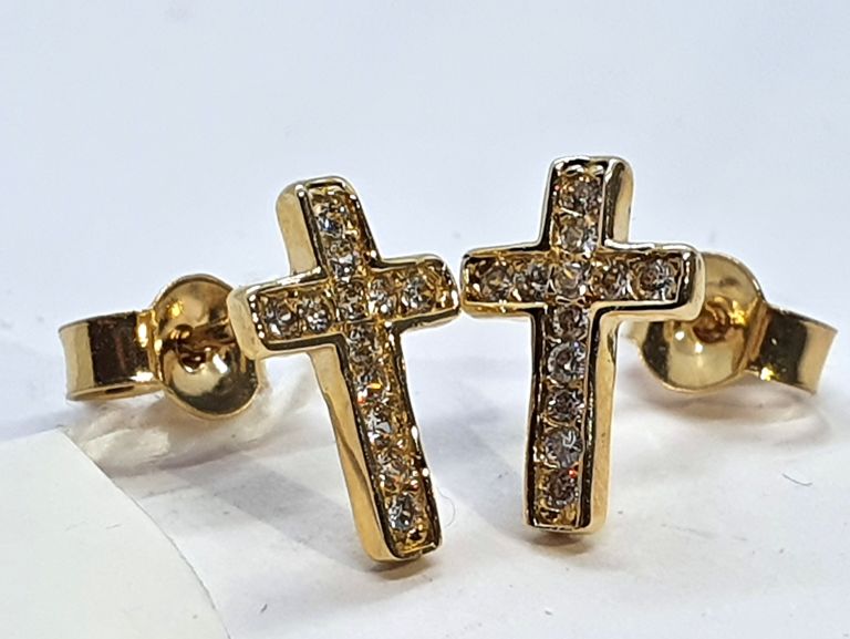 zlote-kolczyki-krzyzyki-pr585-120g-kamien-cyrkonia