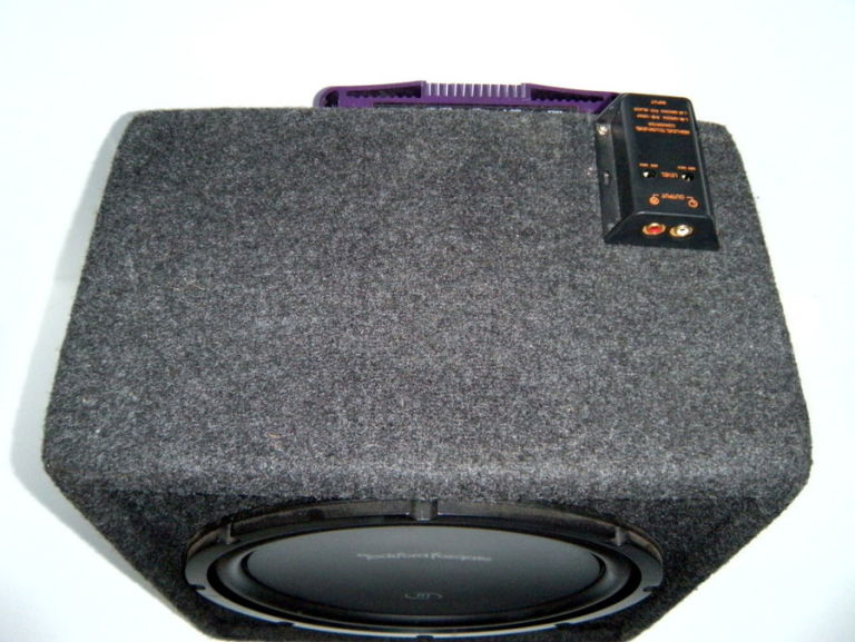 SUBWOOFER ROCKFORD FOSGATE R1 + WZMACNIACZ JET