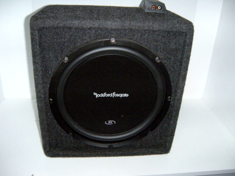 SUBWOOFER ROCKFORD FOSGATE R1 + WZMACNIACZ JET