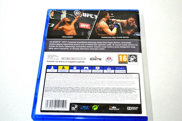 GRA NA PS4: UFC 3 - PL