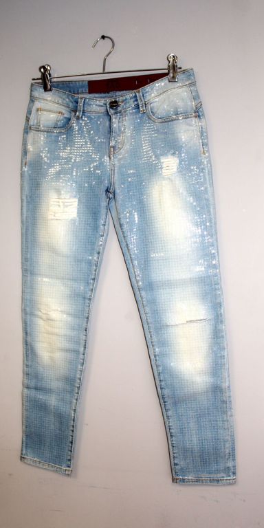 ORYGINALNE SPODNIE JEANS PINKO MINOU 6 SLIM 27