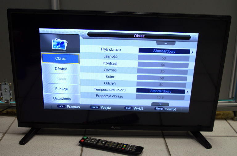 TELEWIZOR SKYMASTER LED 32SH2000 + PILOT
