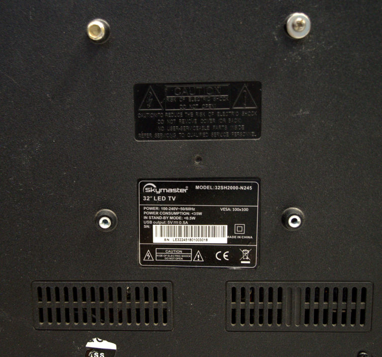 TELEWIZOR SKYMASTER LED 32SH2000 + PILOT