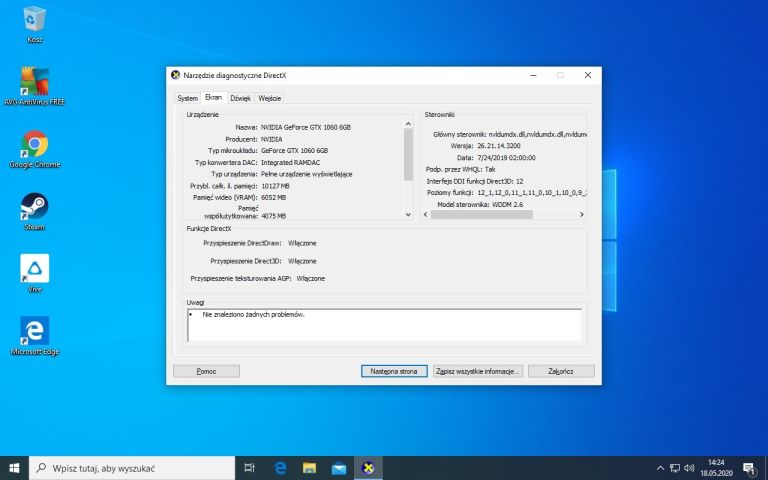 KOMPUTER PC I7-7700 8GB 128GB SSD 1TB GTX1060  6G