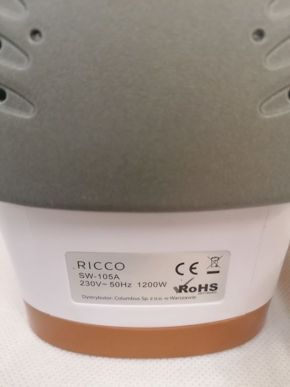 ŻELAZKO RICCO SW-105A KOMPLET
