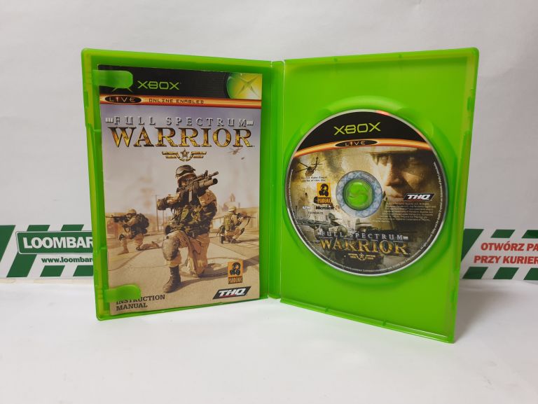 FULL SPECTRUM: WARRIOR XBOX