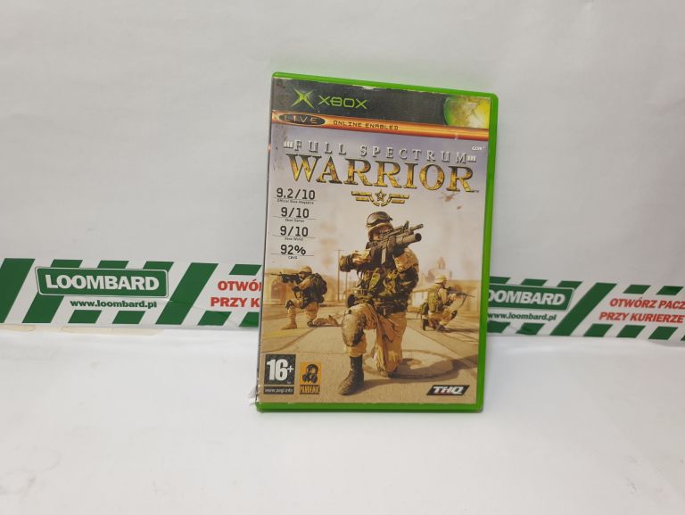 FULL SPECTRUM: WARRIOR XBOX