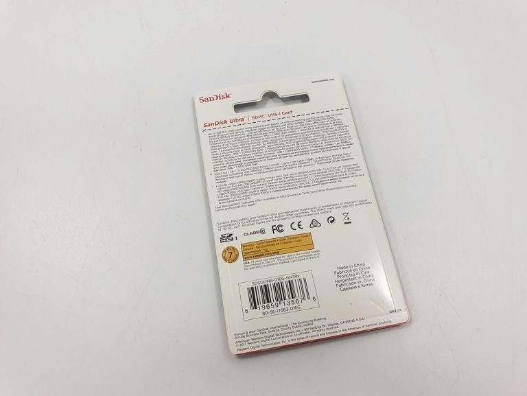 SANDISK KARTA PAMIĘCI ULTRA SDHC 16 GB 48/MB/S