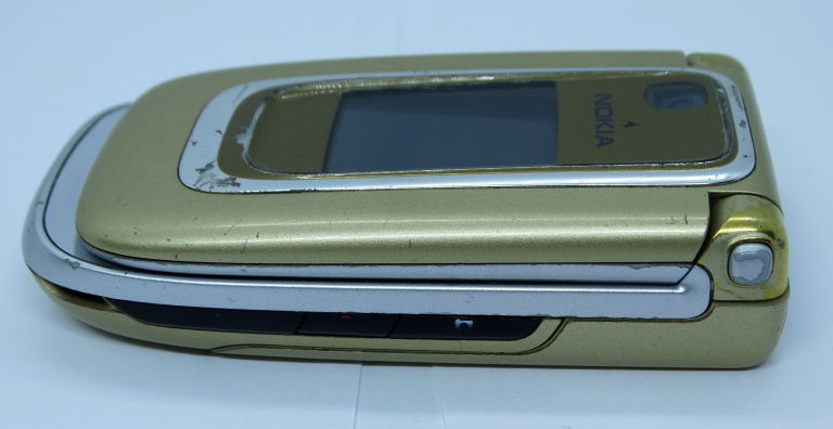 NOKIA 6131 Z KLAPKA ZŁOTA