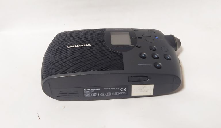 RADIO GRUNDIG PRIMA BOY 100 BRAK KABLA ZASILAJACE