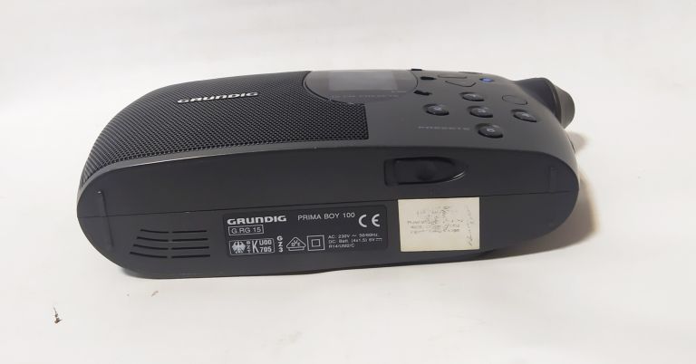 RADIO GRUNDIG PRIMA BOY 100 BRAK KABLA ZASILAJACE