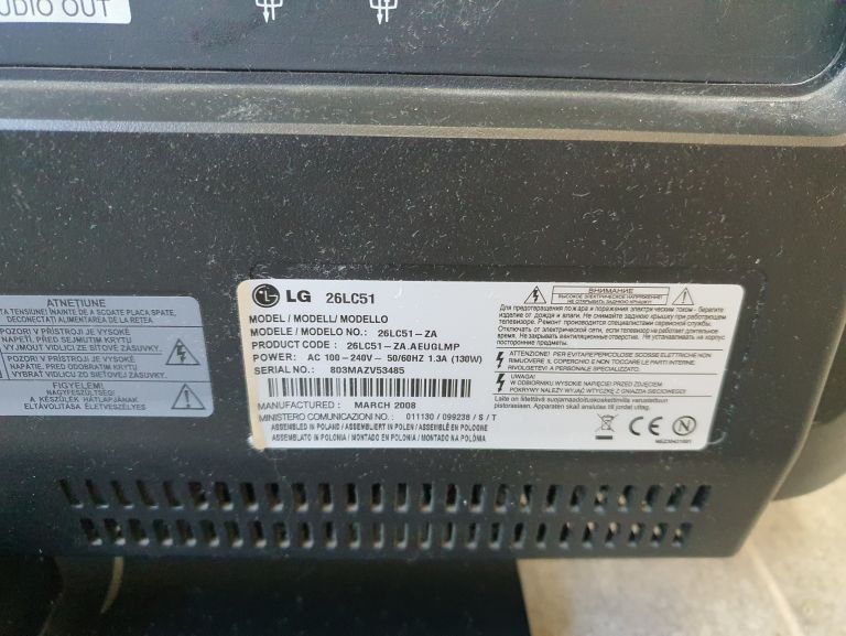 telewizor-tv-lg-26lc51-odbior-wroclaw-kod-producenta-26lc51