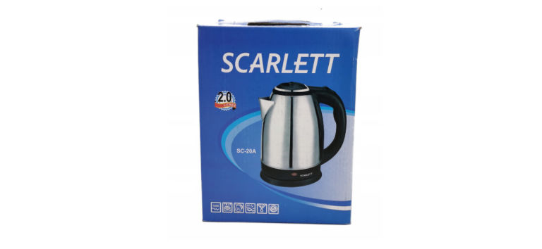 CZAJNIK ELEKTRYCZNY SCARLETT SC-20! NOWY! POLECAM
