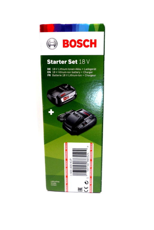 ZESTAW STARTOWY BOSCH SET 18 V. OPIS