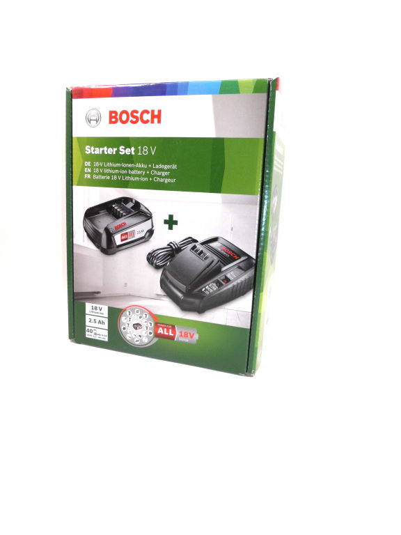 ZESTAW STARTOWY BOSCH SET 18 V. OPIS