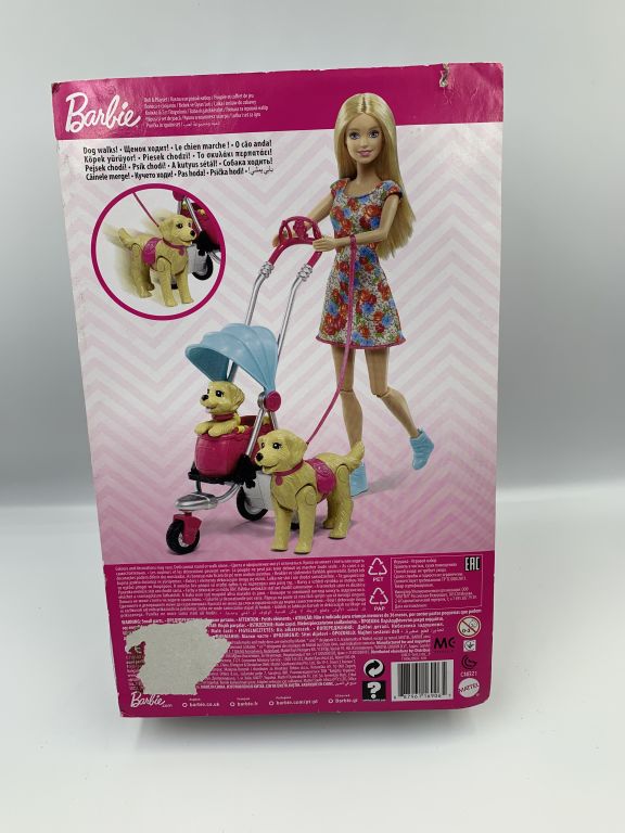 ZABAWKA LALKA BARBIE SPACER Z PIESKAMI CNB21