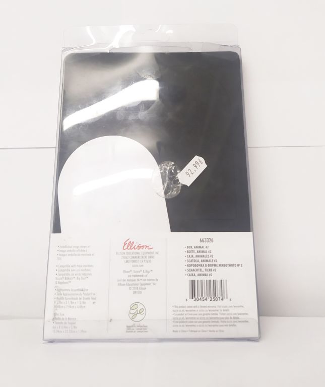 wykrojniki-sizzix-663326-stan-uzywany