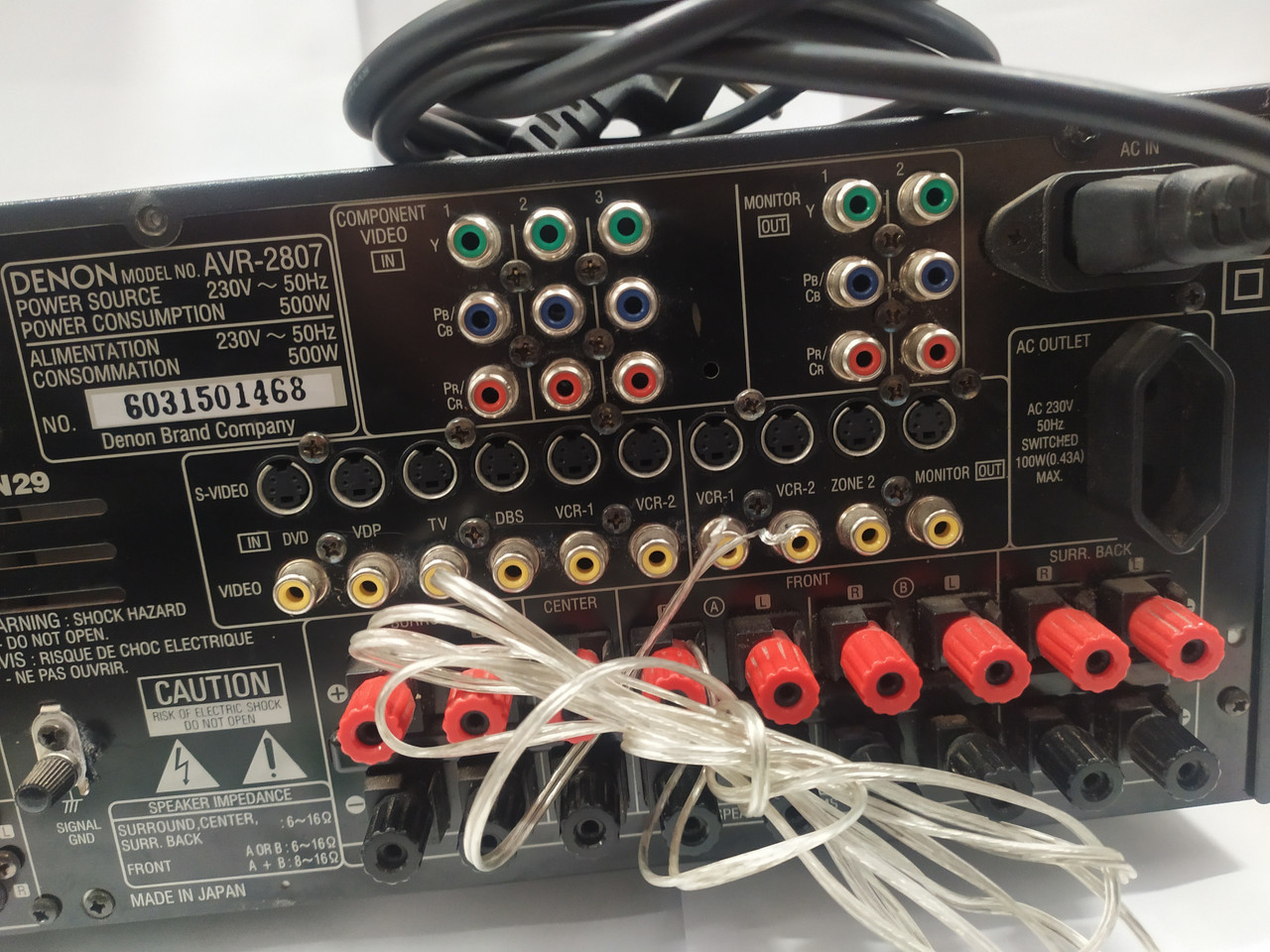 amplituner-denon-avr-2807-hdmi-moc-110w-uszkodzon-kod-producenta-2807