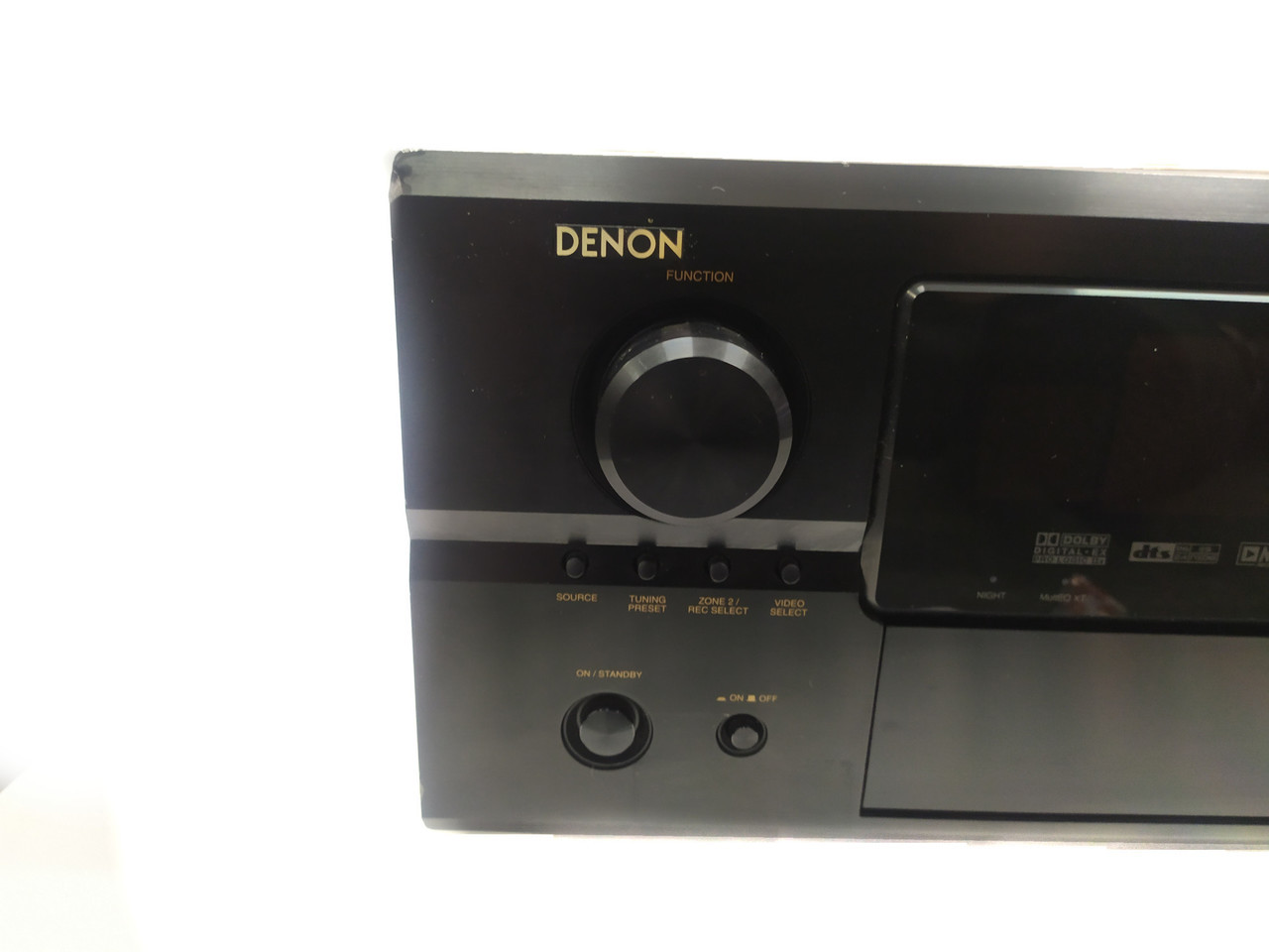 amplituner-denon-avr-2807-hdmi-moc-110w-uszkodzon-model-denon-avr-2807
