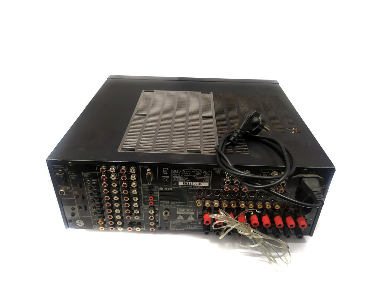 amplituner-denon-avr-2807-hdmi-moc-110w-uszkodzon-komunikacja-brak