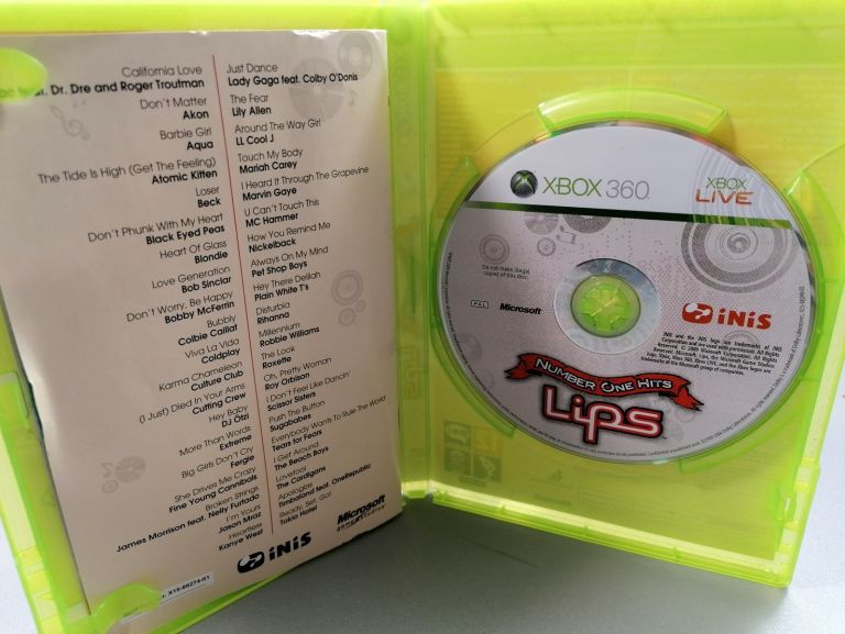 GRA XBOX 360 LIVE LIPS NUMBER ONE HITS