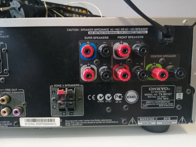 WZMACNIACZ ONKYO TX-SR507