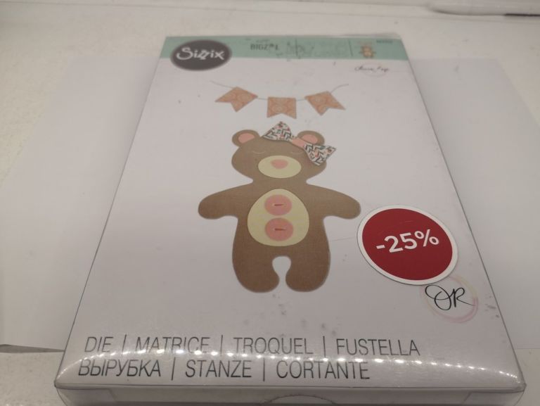 WYKROJNIK MIŚ - SIZZIX BIGZ L - 663352 BEAR