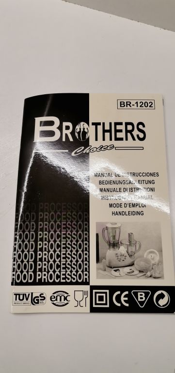 ROBOT KUCHENNY BROTHERS CHOICE 500W BR-102 KOMPLE