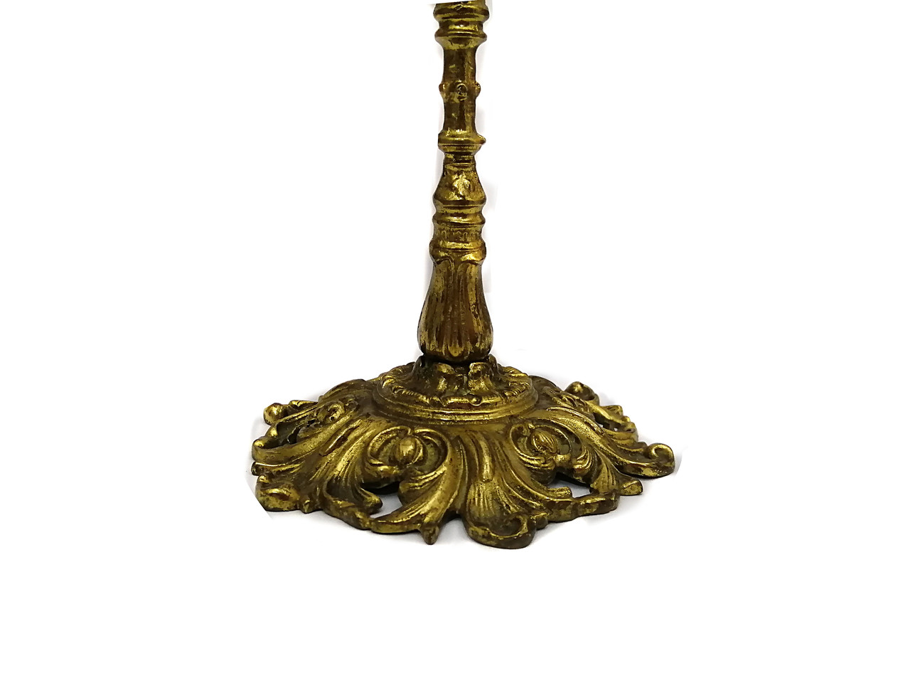 swiecznik-z-mosiadzu-stan-uzywany