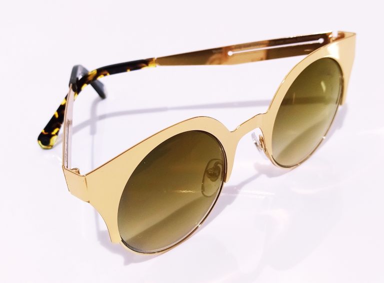 OKULARY SIRENE VENUS SHINY GOLD SUN VS01