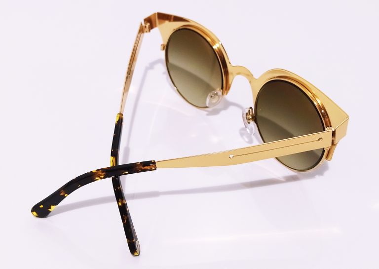 OKULARY SIRENE VENUS SHINY GOLD SUN VS01