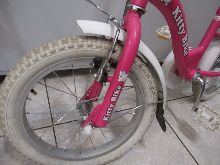 ROWEREK DZIECIĘCY KITTY BIKE KARBON RÓŻOWY