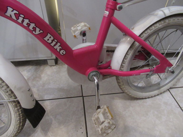ROWEREK DZIECIĘCY KITTY BIKE KARBON RÓŻOWY