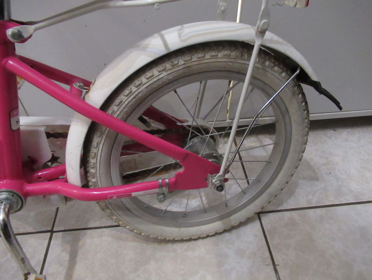ROWEREK DZIECIĘCY KITTY BIKE KARBON RÓŻOWY