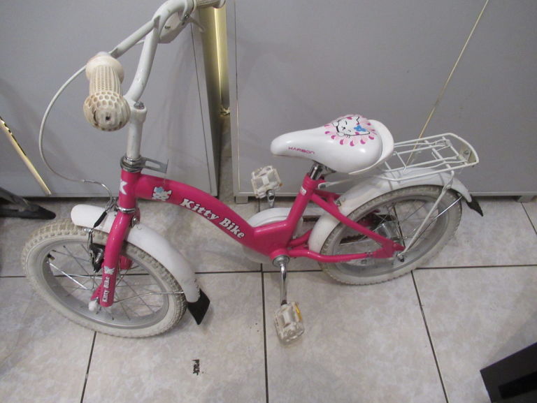 ROWEREK DZIECIĘCY KITTY BIKE KARBON RÓŻOWY