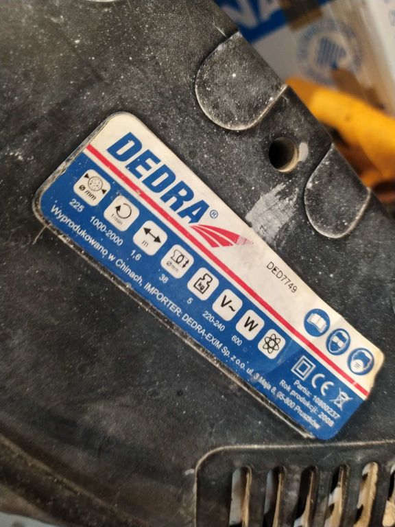 SZLIFIERKA WYSIĘGNIKOWA DEDRA DED7749