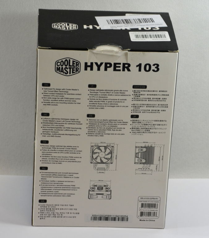 CHŁODZENIE PROCESORA COOLER MASTER HYPER 103