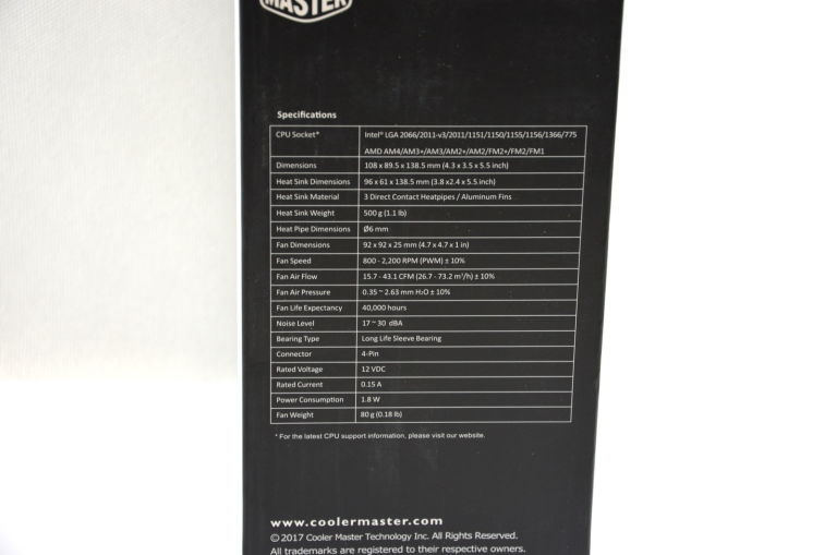 CHŁODZENIE PROCESORA COOLER MASTER HYPER 103
