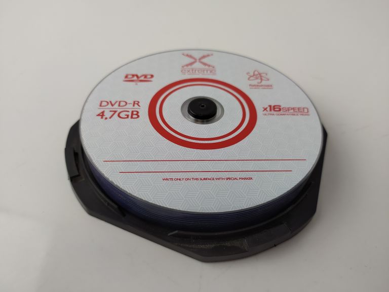 PŁYTY DVD-R EXTREME 1166, 4.7 GB, 16X, 10 SZT.