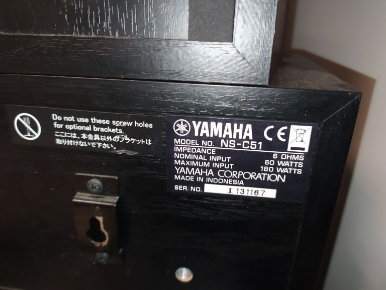 KOLUMNY YAMAHA 2018R NS-F51 C51 B51 5.1 CZYT OPIS