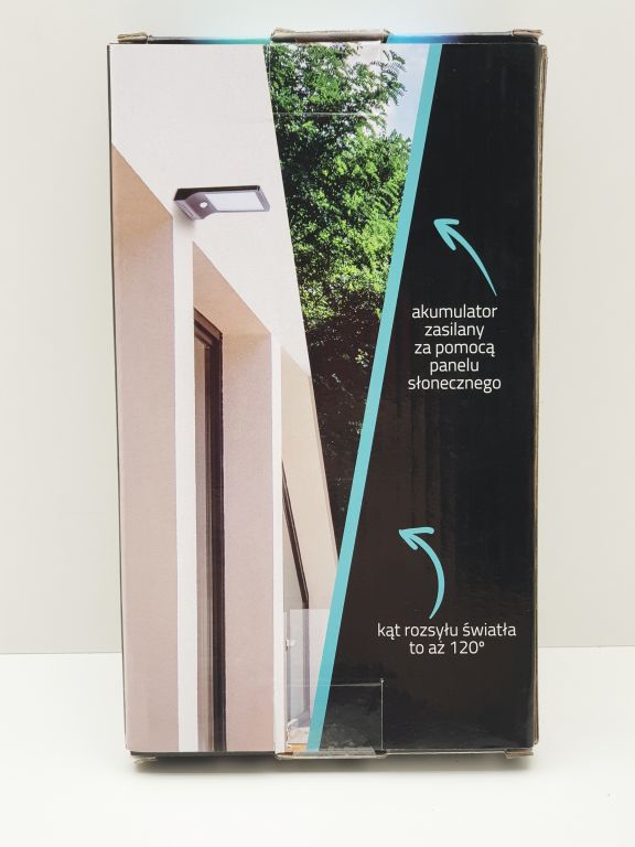 LETHE WORKS LAMPA SOLARNA LEC ŚCIENNA