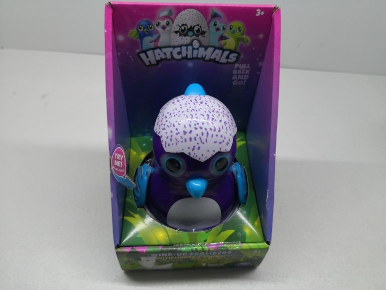 HATCHIMALS PINGWIN MAŁY FIOLETOWY