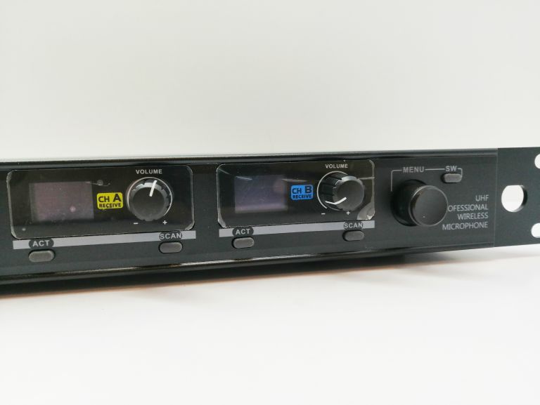 ZESTAW MIKROPHONE UHF DNA RHM-2 STAN IDEALNY