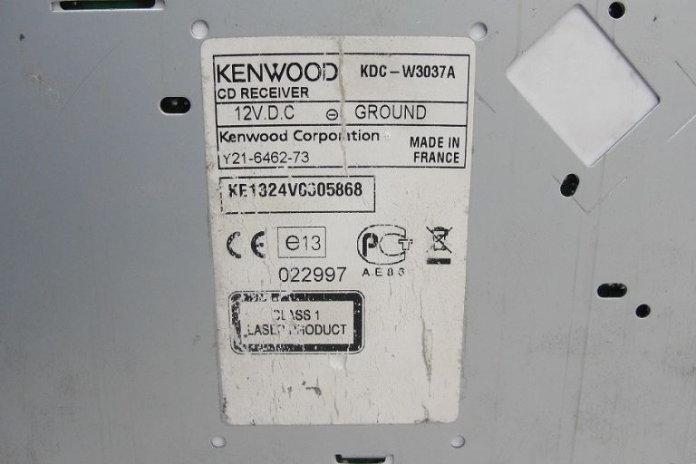 RADIO SAMOCHODOWE KENWOOD KDC-W3037A