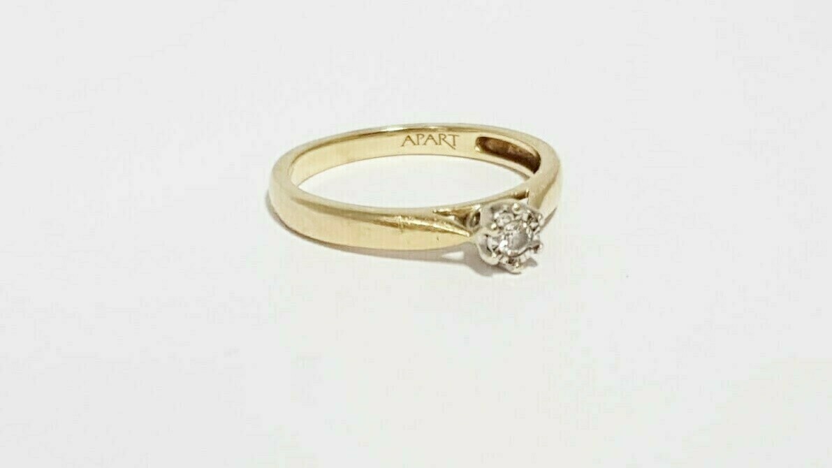 zloty-pierscionek-z-diamentem-585-certyfikatapart-rodzaj-wyrob-jubilerski