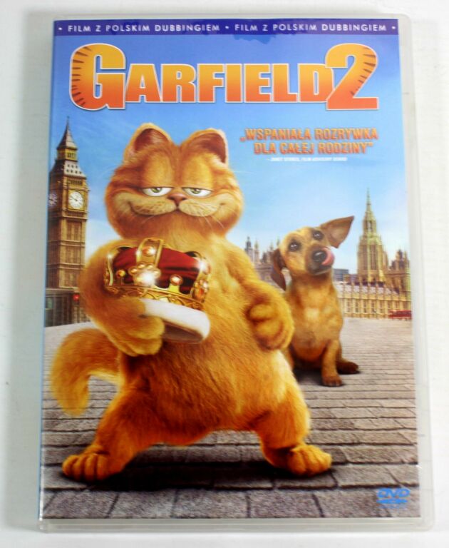 GARFIELD 2 FILM DVD