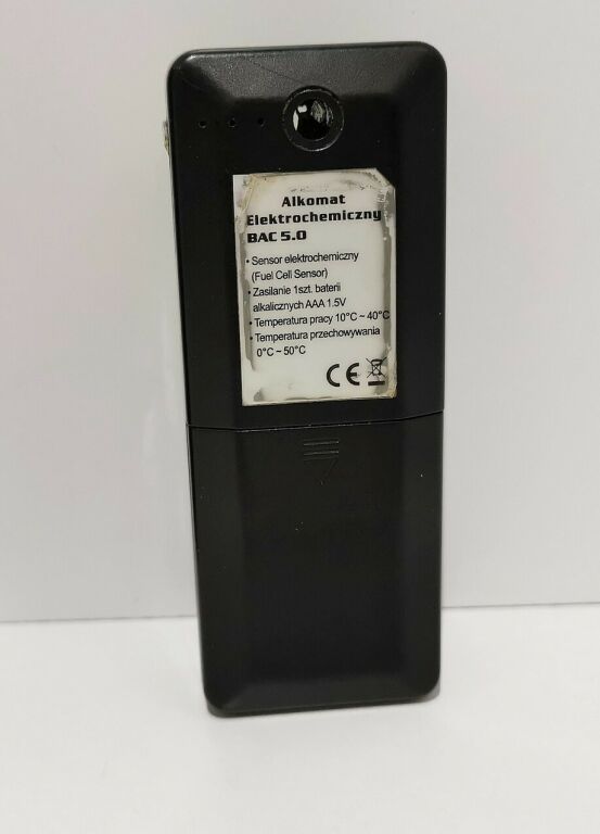 ALKOMAT ELEKTROCHEMICZNY BAC 5.0 Z PUDEŁKIEM