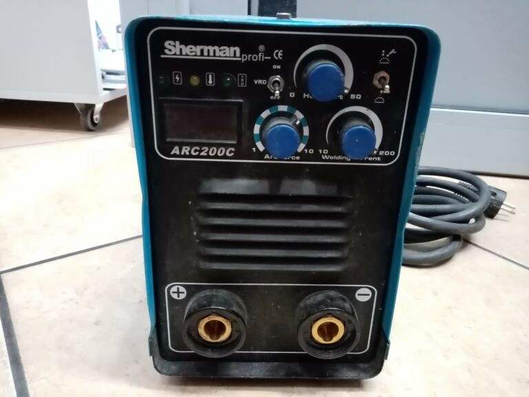 SPAWARKA INWERTOROWA SHERMAN ARC 200C MMA TIG 230