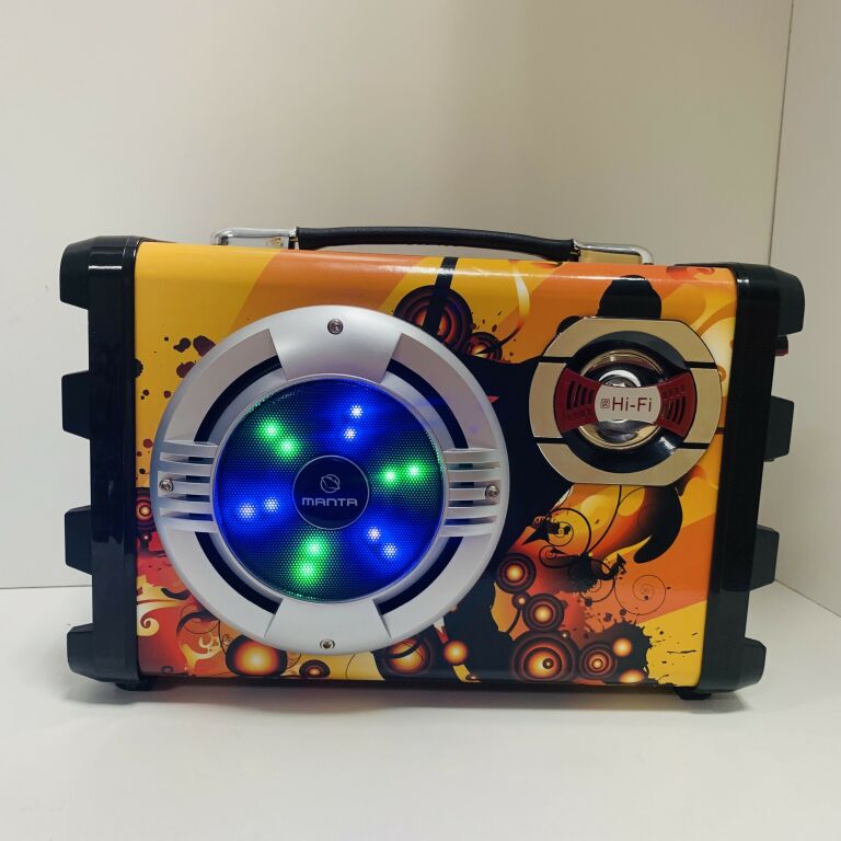 GŁOŚNIK PRZENOŚNY MANTA SPK1001 HELIOS POWER AUDI