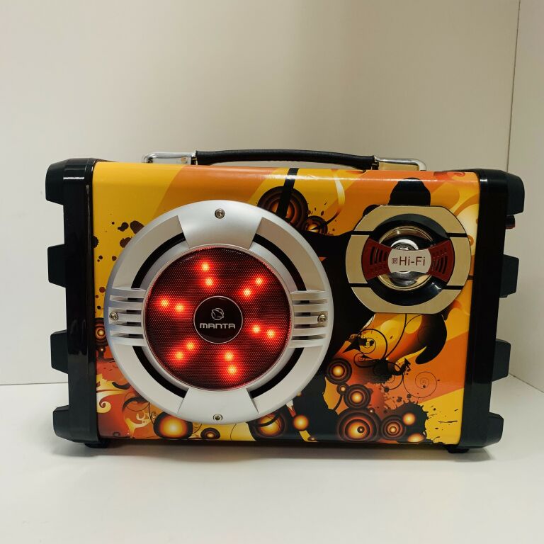 GŁOŚNIK PRZENOŚNY MANTA SPK1001 HELIOS POWER AUDI